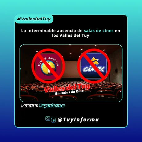 La interminable ausencia de salas de cines en los Valles del Tuy