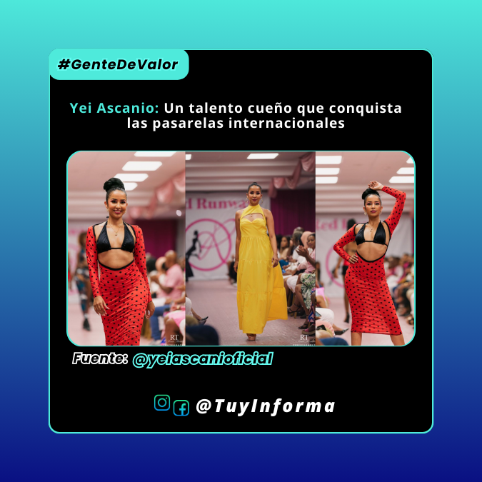 Yei Ascanio Un talento cueño que conquista las pasarelas internacionales